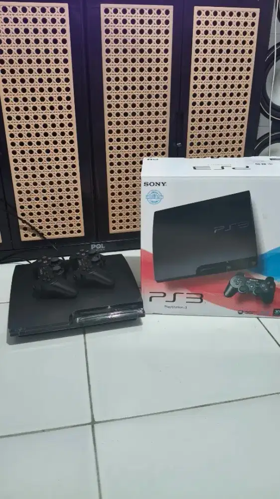 Jual ps3 slim 250 gb bekas rasa baru