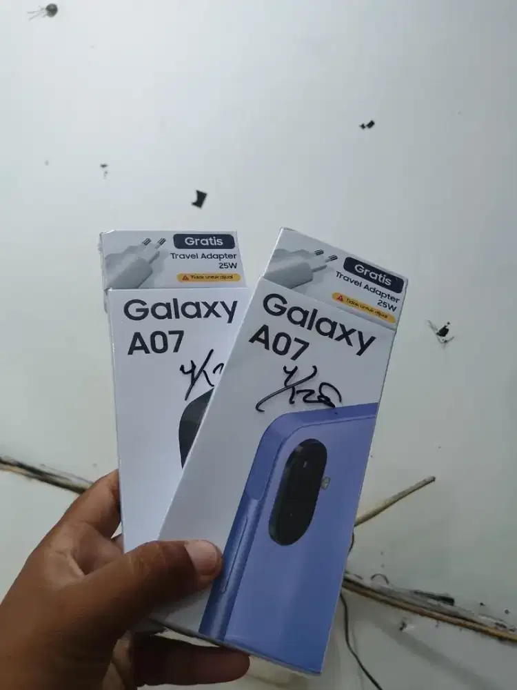 New samsung galaxy A07 ram4/128 garansi resmi 1 tahun