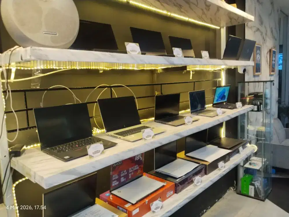 Laptop Garansi Resmi, Cicilan tanpa DP, cukup KTP saja