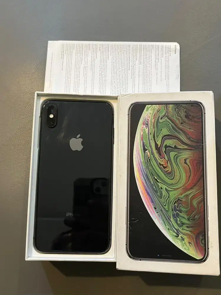 iphone XsMax 512gb bea cukai warna space gray