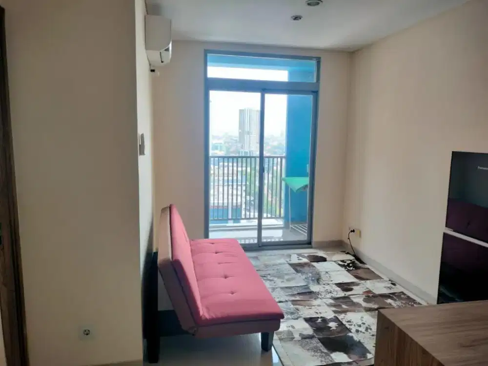Vco - Dijual Apartemen Pejaten Park Residence Tower Barcelonia 1BR Furnish