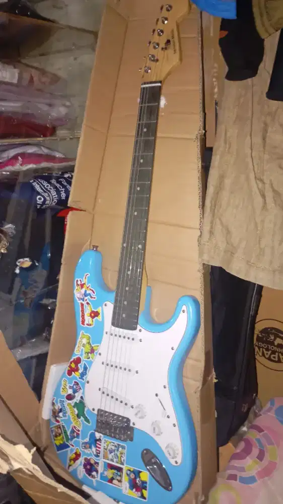 jual gitar listrik siap pakai