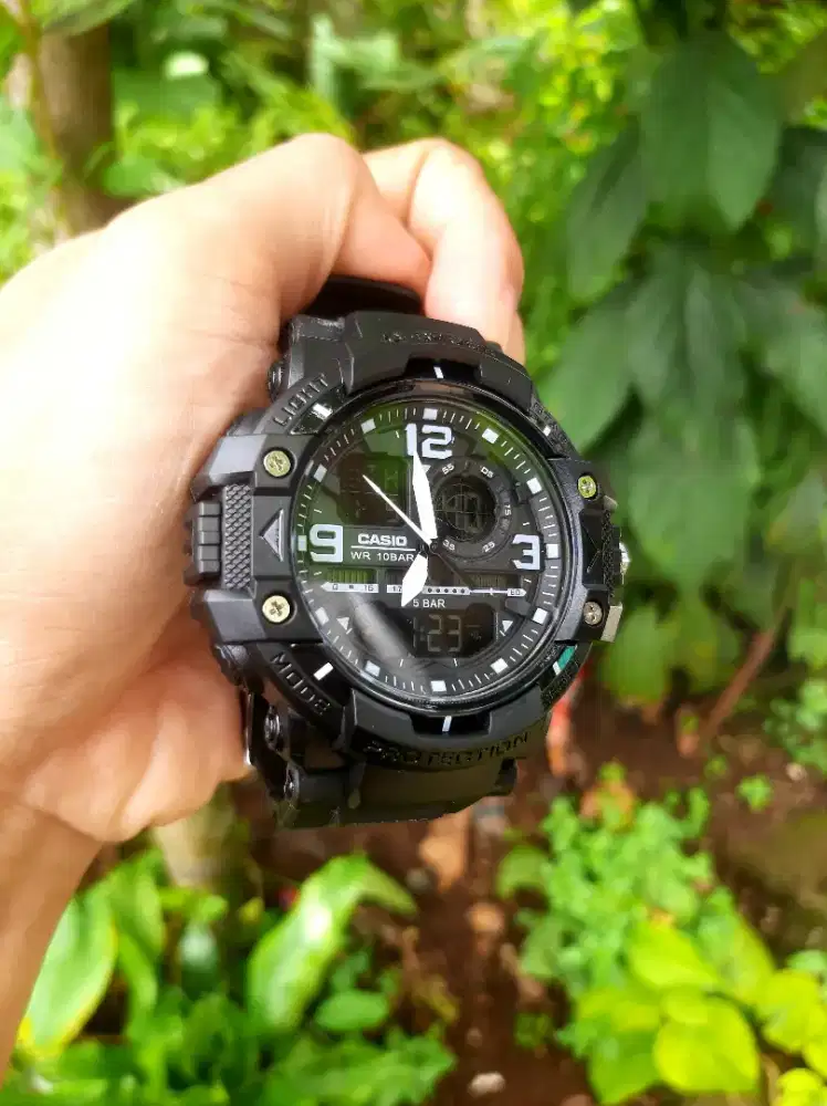 Jam digital analog casio