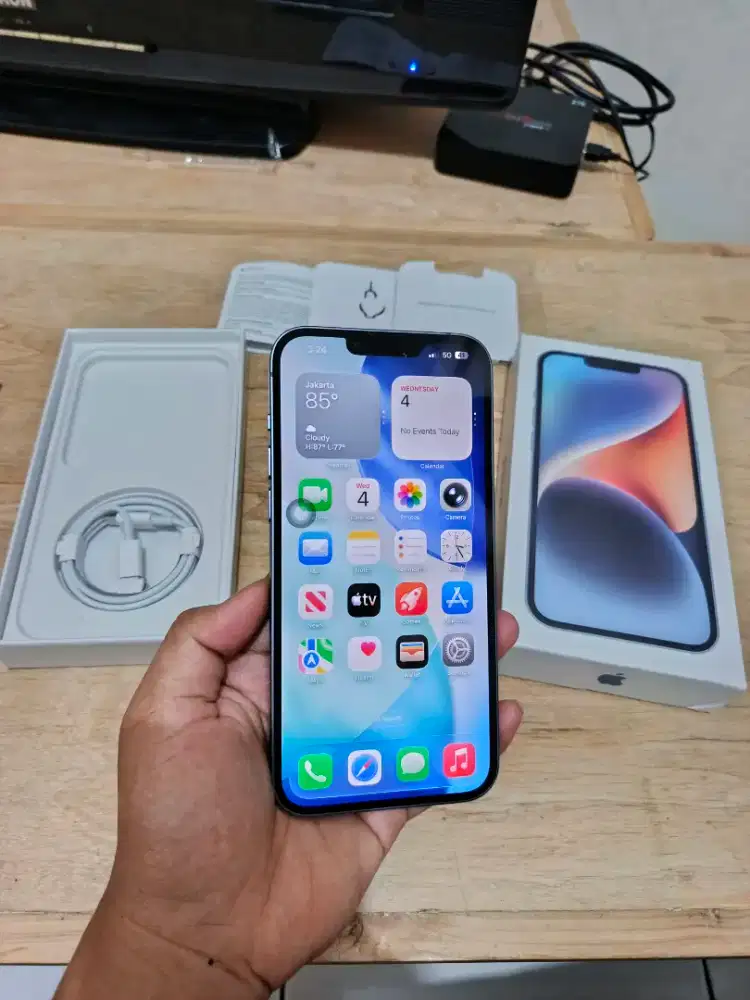 BU Cepat iPhone 14 Plus 128 GB Inter All Operator Second Murah