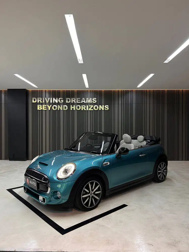 Mini Cooper Cabriolet 3-doors 2.0 S A/T 2016 Biru Km34rb B2870SOW