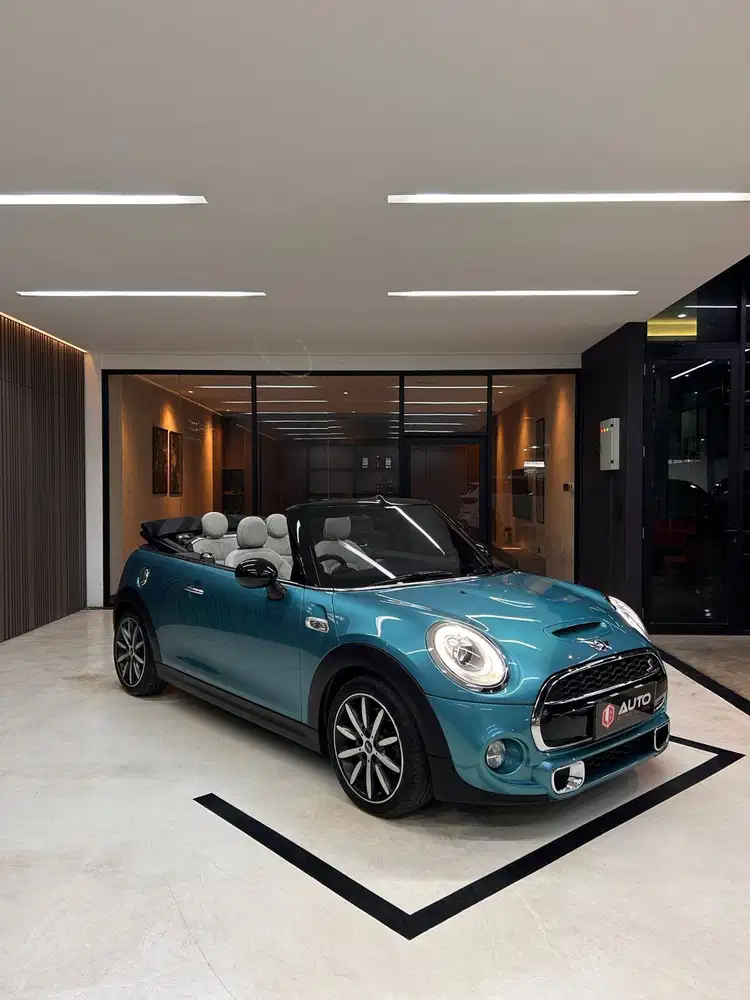 Mini Cooper Cabriolet 3-doors 2.0 S A/T 2016 Biru Km34rb B2870SOW