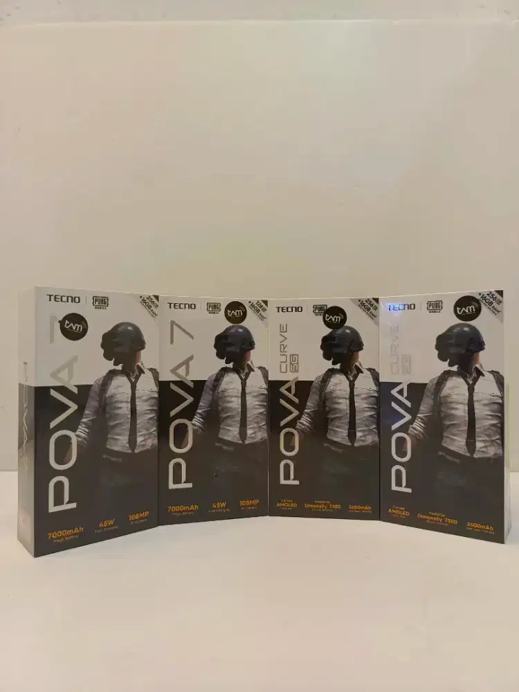 TECNO POVA CURVED 5G 8/256 ||| Garansi Resmi !!