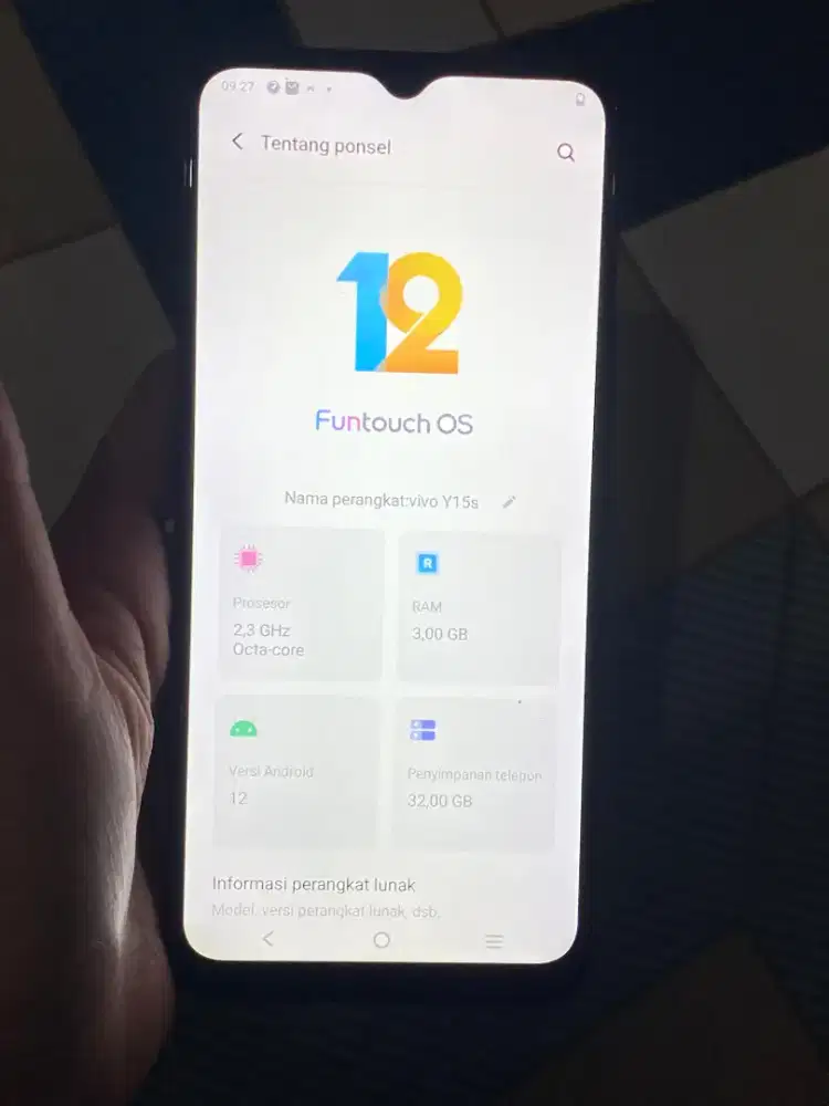 Vivo y15s 3/32 second