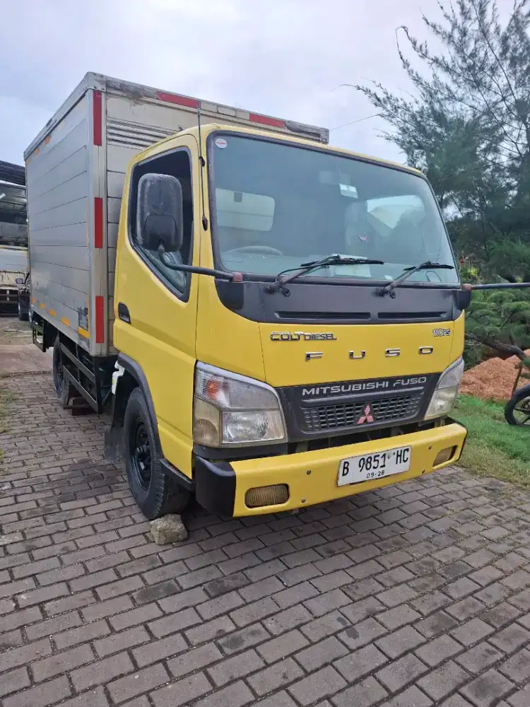 Mitsubishi CANTER.FE.71.Engkel.4 Ban.CDE.Box Full Lantai alm