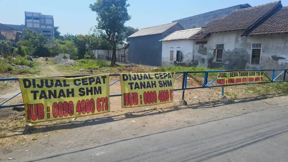 Jual Cepat BU Tanah kosong area gedangan sidoarjo