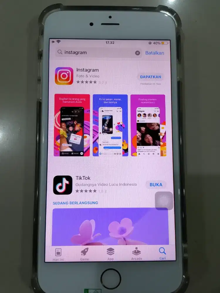 Dijual iPhone 6s plus 128 gb