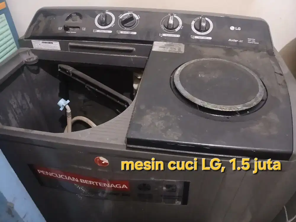 Mesin cuci manual LG, kondisi normal