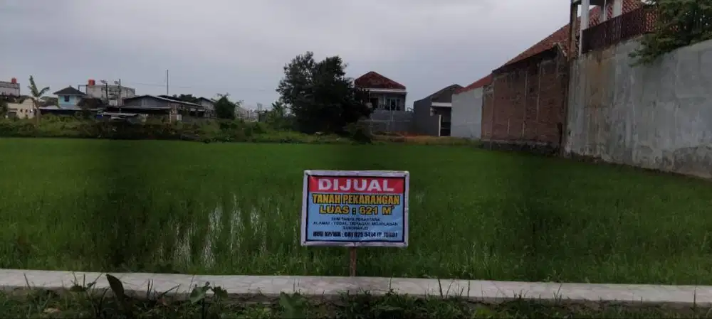 Dijual tanah strategis, dekat dengan Stasiun Palur dan UNS