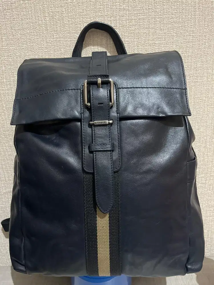 Ransel BALLY kulit Navy