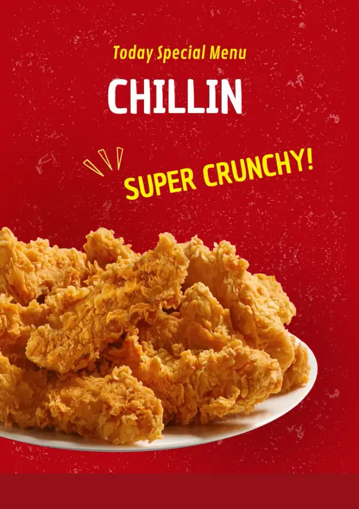 Jaga stand ayam pokpok