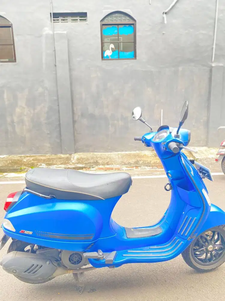Vespa S IGet 125 Biru Doff - 2021