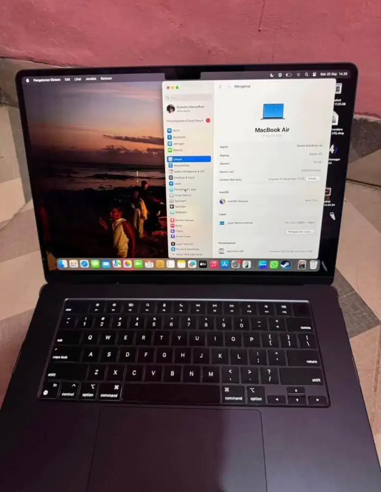 MACBOOK AIR M3 15 INCH 16/256