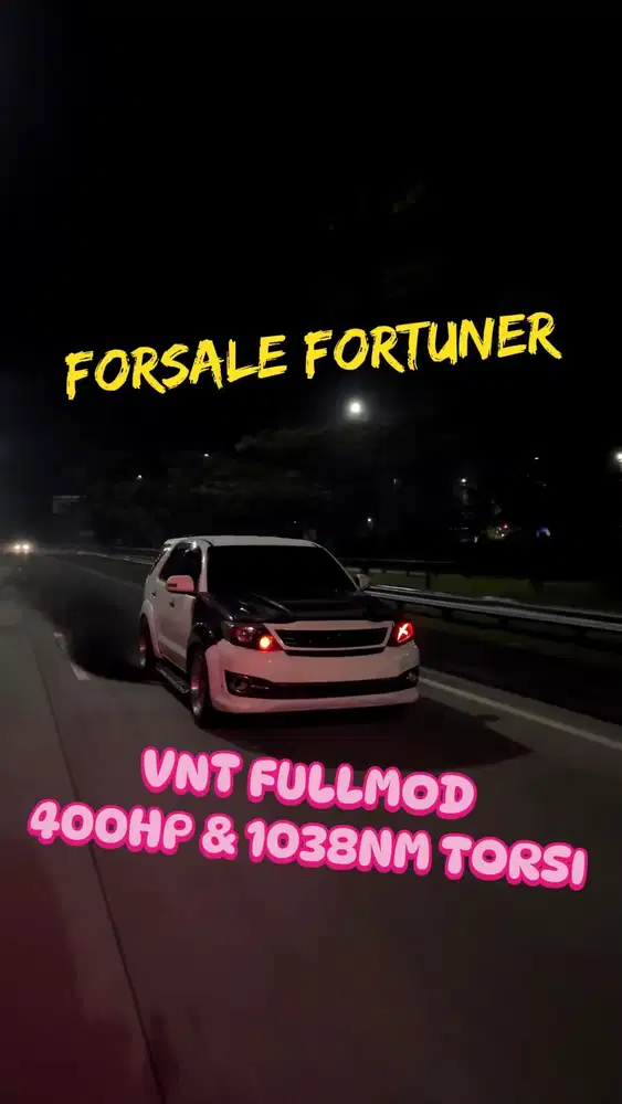 Fortuner vnt modif 400HP & 1036NM