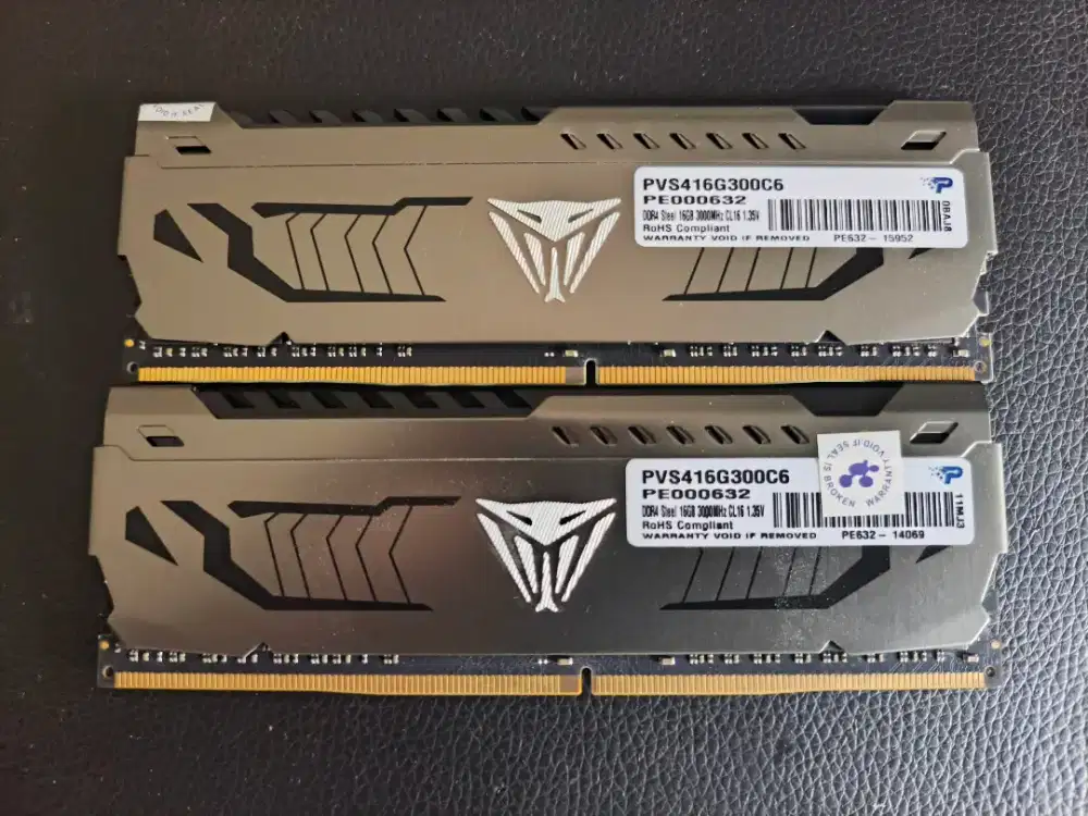 Memory RAM PC Patriot Viper DDR4 2x16gb Total 32gb