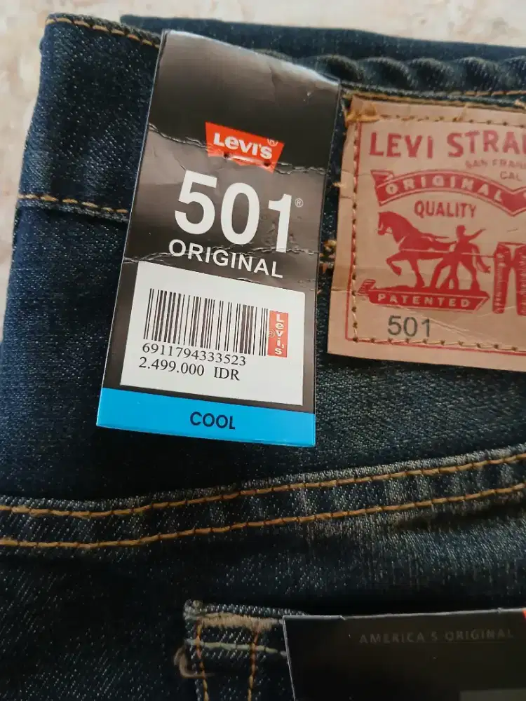 Celana levis 501 made in japan