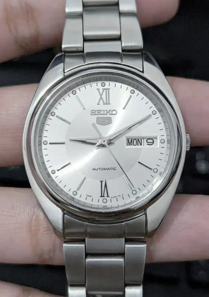 Jam Seiko 5 Automatic Romawi Original