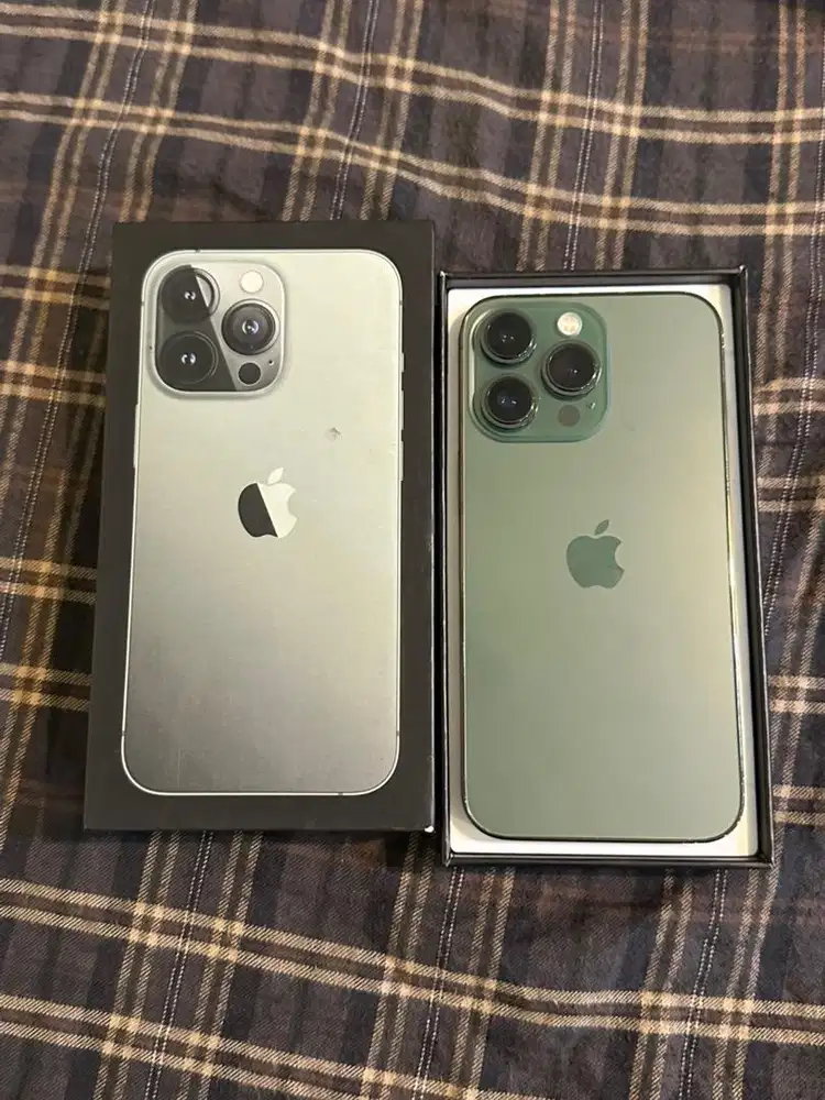 Iphone 13Proo 128gb warna GREEN lengkap