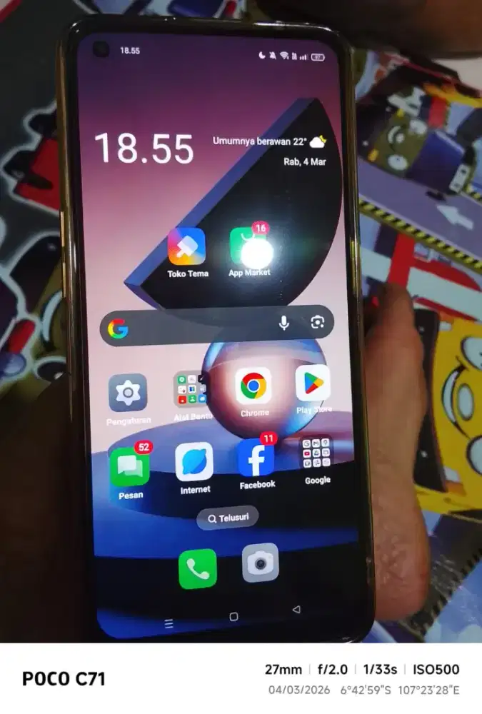 Jual hp Oppo Reno 7 4g ram 8/256