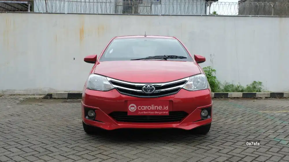 TOYOTA ETIOS G 1.2 MT 2017 MERAH