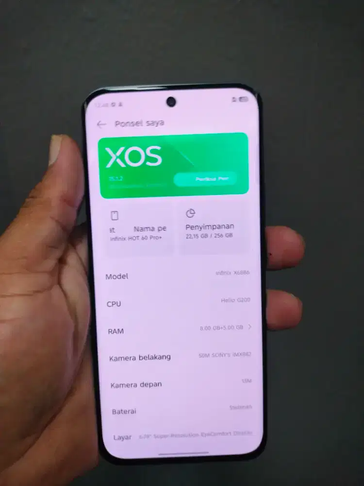 INFINIX HOT 60 PRO+ 8/256GB