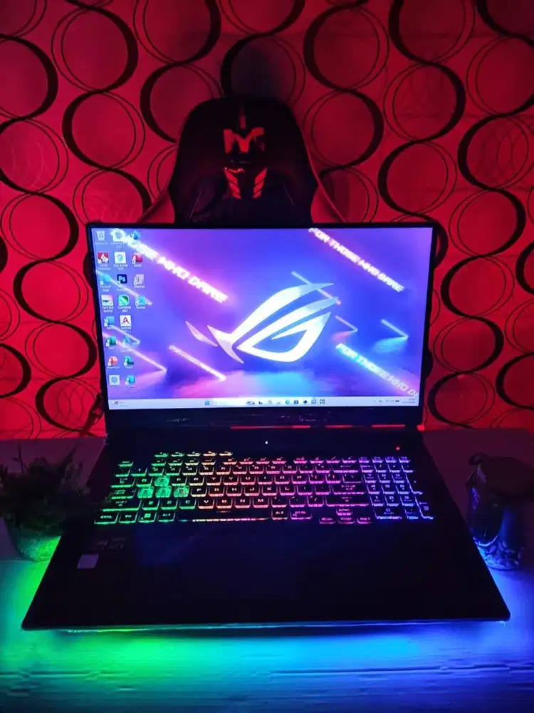 Laptop Gaming ASUS ROG Strix 17 Ryzen 7 Ram 8/512gb Ssd Vga Nvidia Rtx