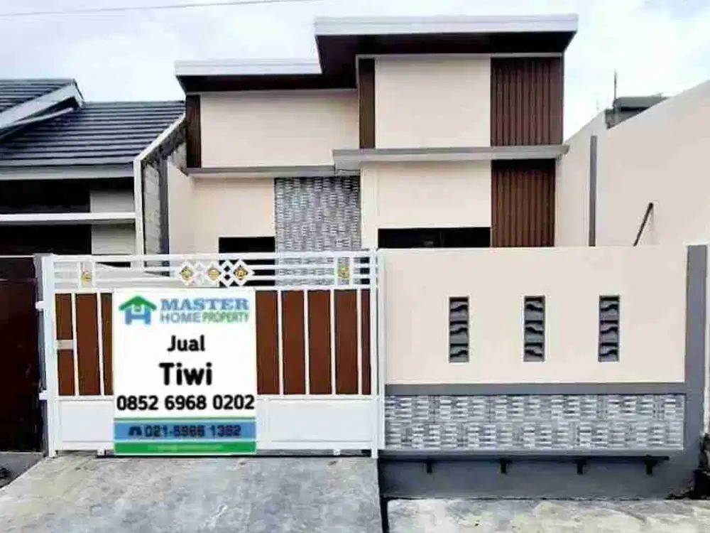 Dijual rumah siap huni kondisi baru bangun