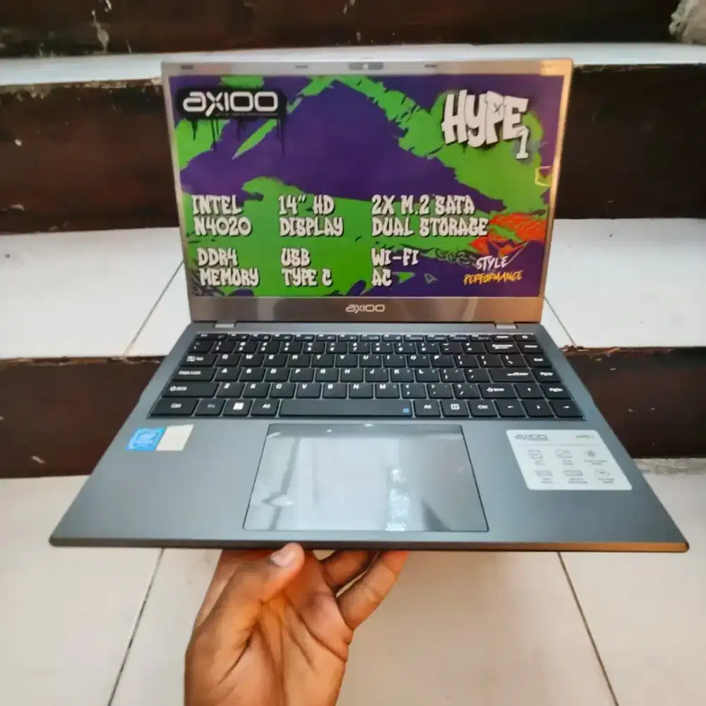 JUAL CEPAT LAPTOP AXIOO BARU BUKA SEGELL LAGI BUTUH UANG SEGERA
