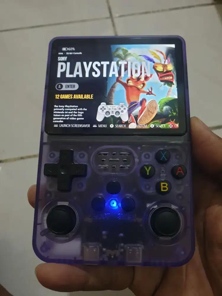 Game Console R36S emulator, siap ada ribuan game, kondisi spesial
