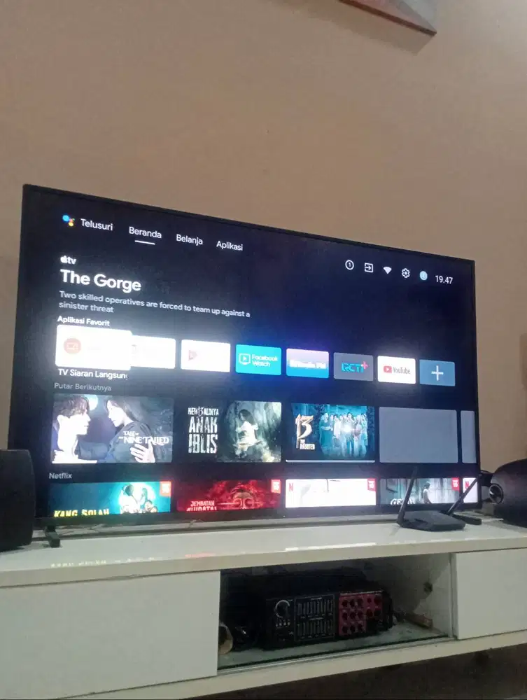 Dijual Cepat Android TV Panasonic 58 In