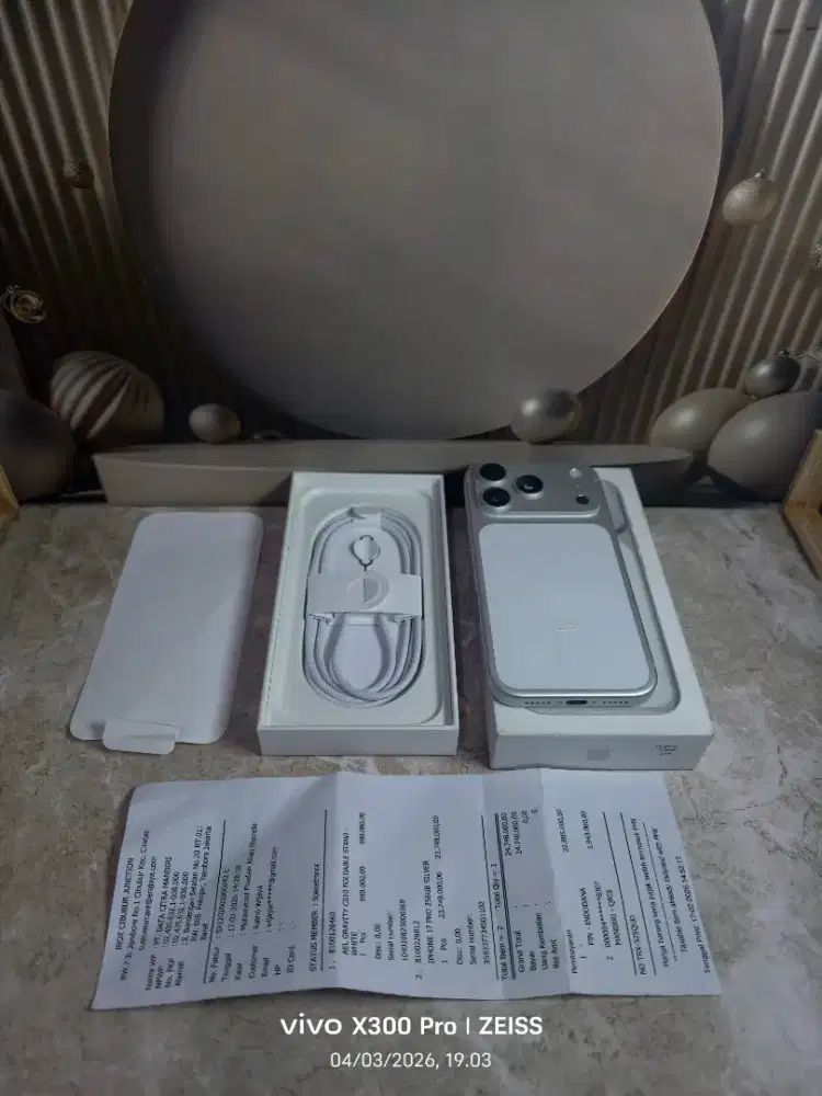 Iphone 17 pro 256gb ibox silver