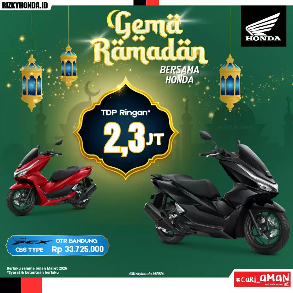 PROMO GEMA RAMADHAN , SAMBUT BULAN RAMADHAN DENGAN MOTOR HONDA IMPIAN