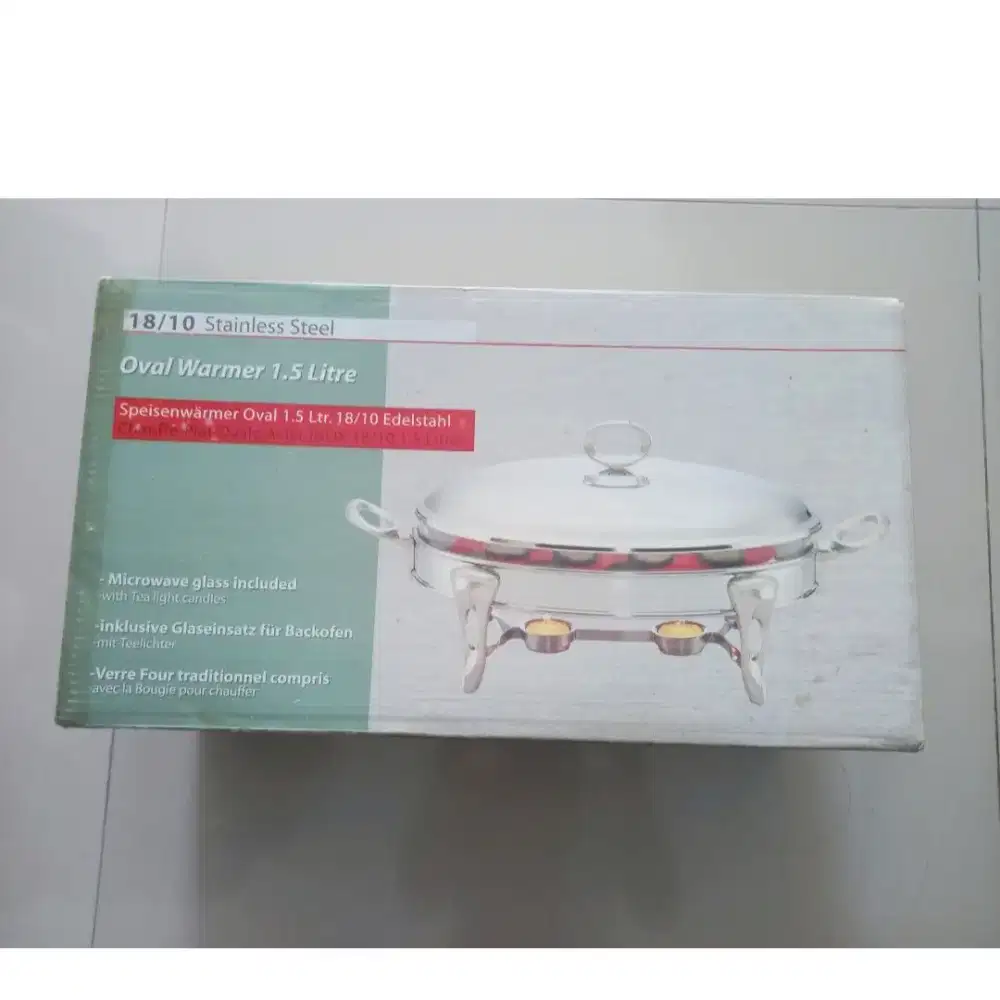 Pemanas makanan pyrex