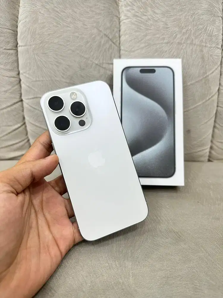 IPhone 15 Pro 128GB Dual sim fisik all operator