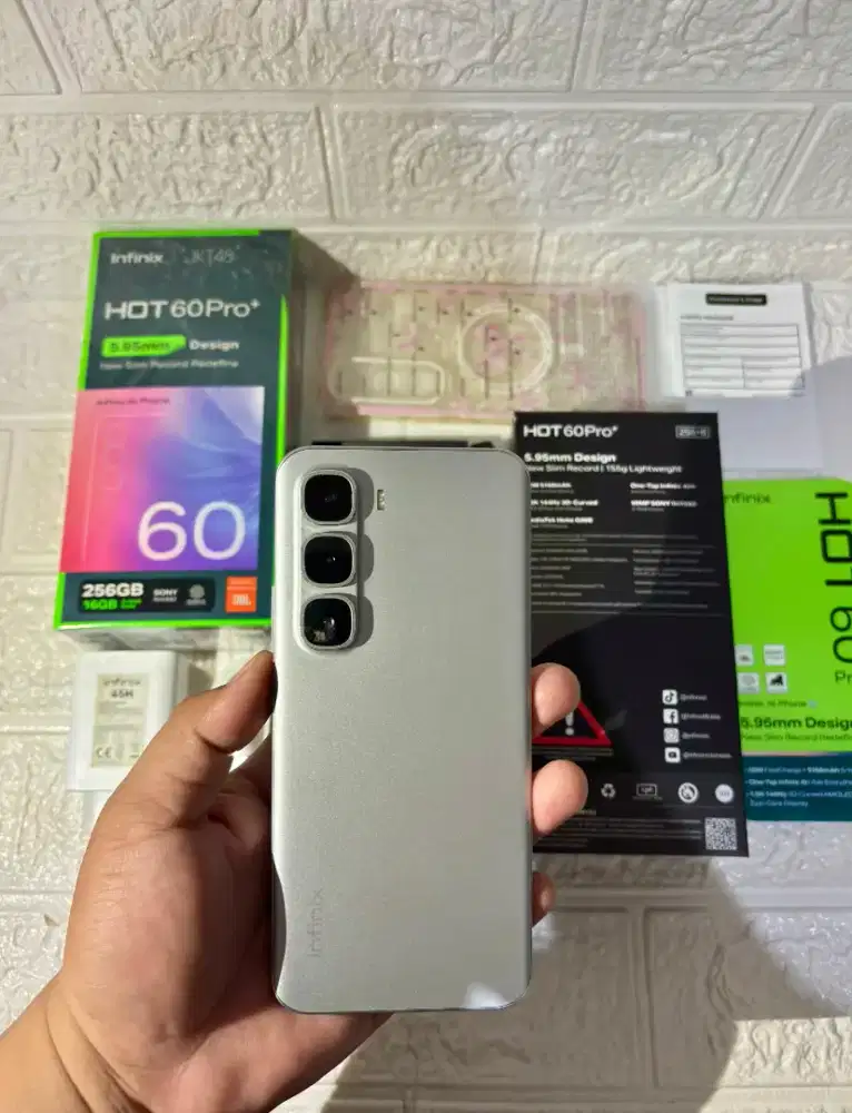 infinix hot 60pro+ 8+8/256 mulus