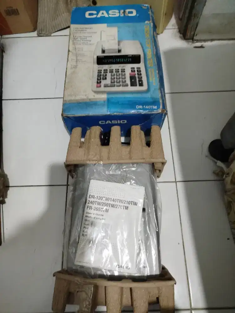 Casio tipe DR-140TM print