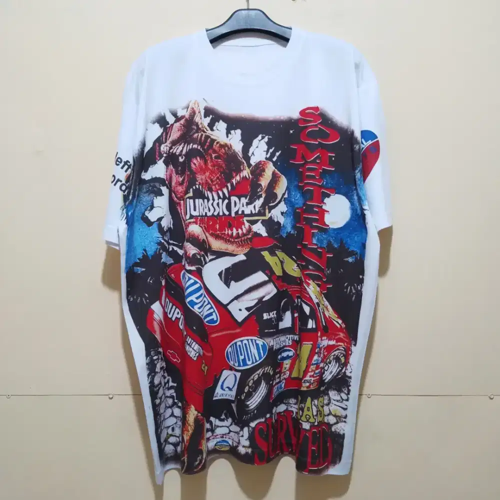 Nascar x jurassic park (size XL 65cm x 78cm)