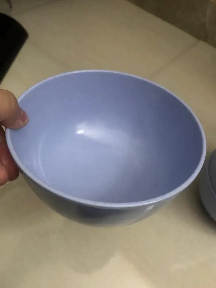 mangkok melanin biru 6 inch