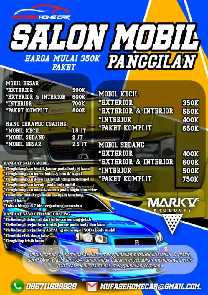 SALON MOBIL PANGGILAN PROMO TAHUN BARU