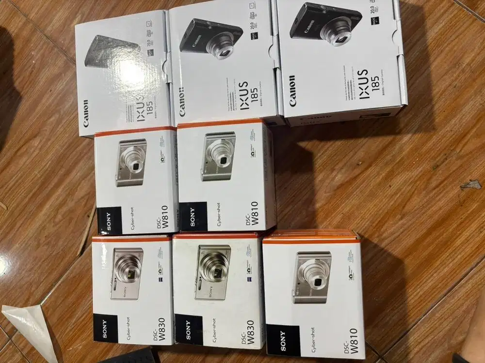 Canon ixus 185 , sony w810 , sony w830