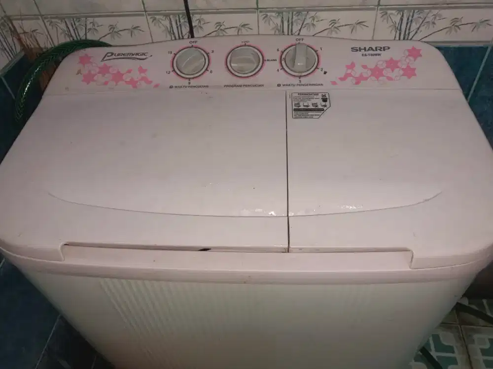 mesin cuci SHARP 2 tabung 7KG