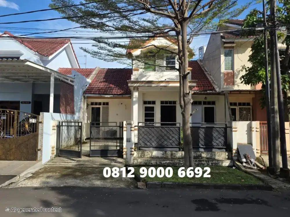 Jual Murah Rumah Sektor 7c Gading Serpong Tangerang ada Lantai 2
