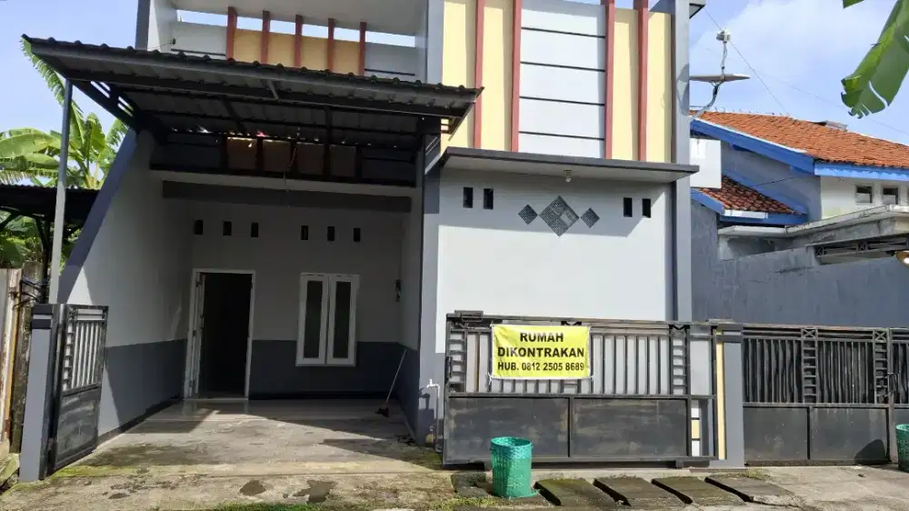 DIKONTRAKKAN RUMAH MINIMALIS 2KAMAR BULANAN 1,5