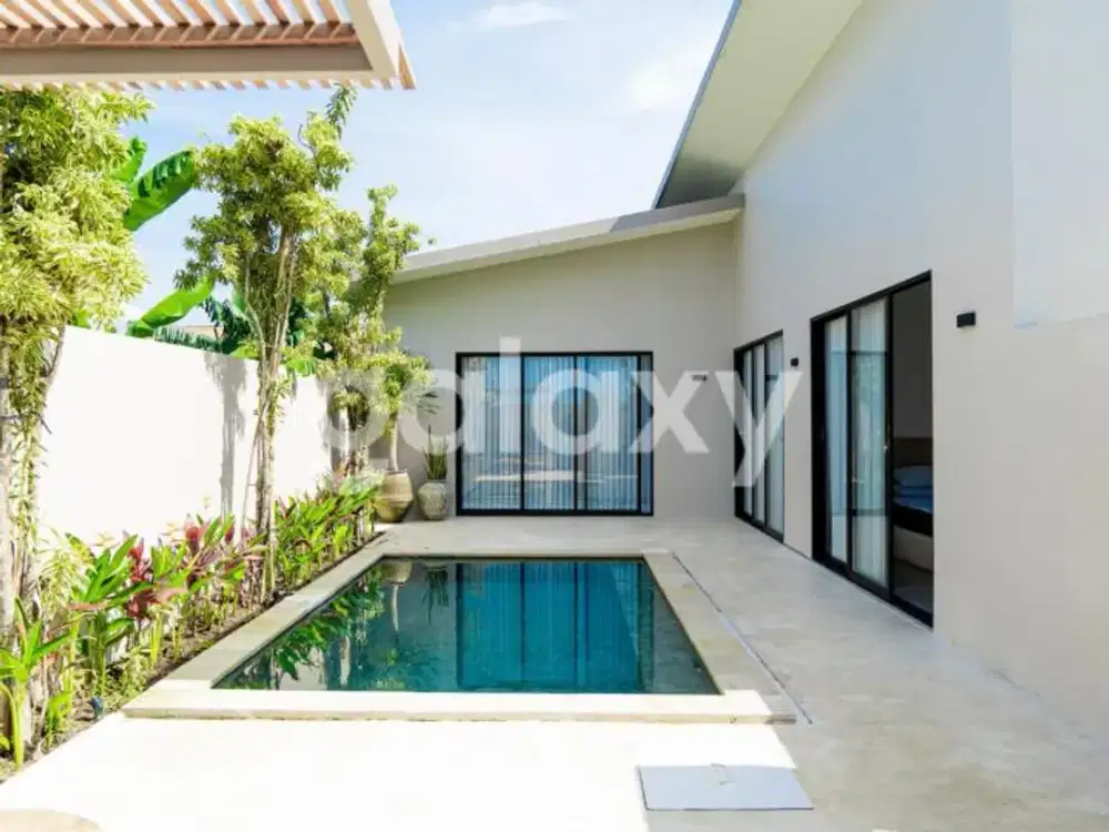 VILLA MODERN MINIMALIS 1 LANTAI DI BERINGIN TIBUBENENG BADUNG, BALI