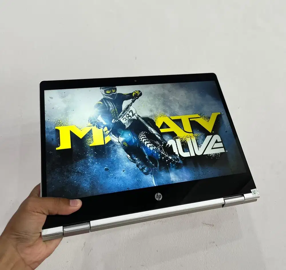 LAPTOP HP TOUCHSCREEN BISA DI LIPAT AMD RYZEN 5 RAM 16GB