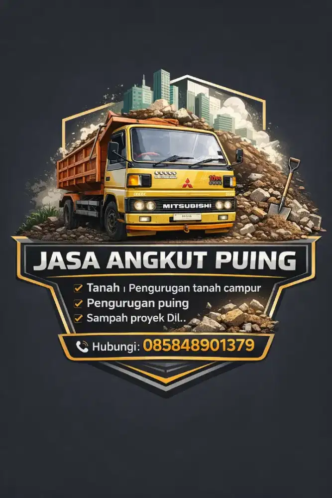 Jasa,angkut buang puing